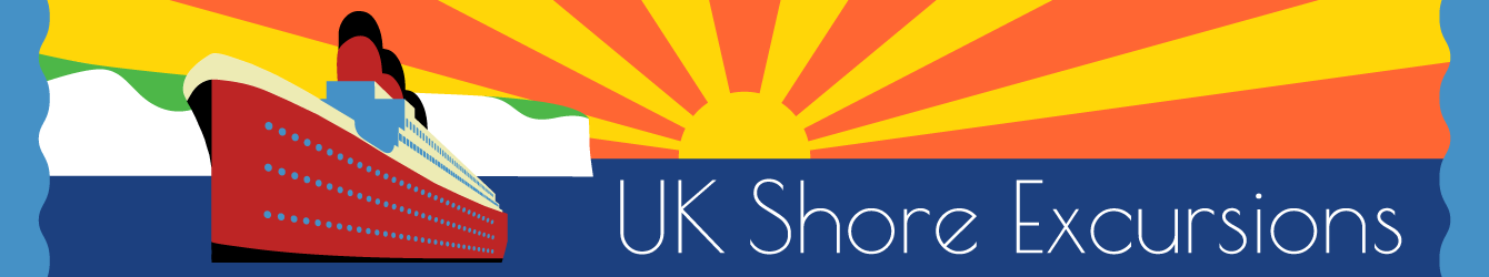 Artistic banner representing UK Shore Excursions